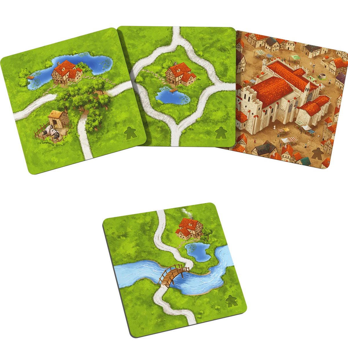 Carcassonne: Exp 1: Inns &amp; Cathedrals (EN) - Refresh