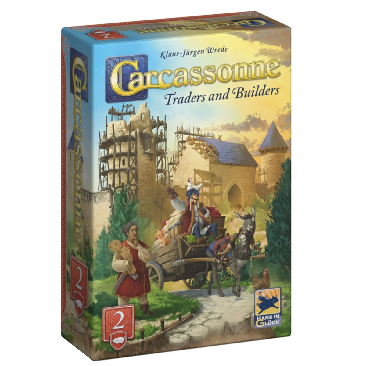 Carcassonne: Exp 2: Traders &amp; Builders (EN) - Refresh