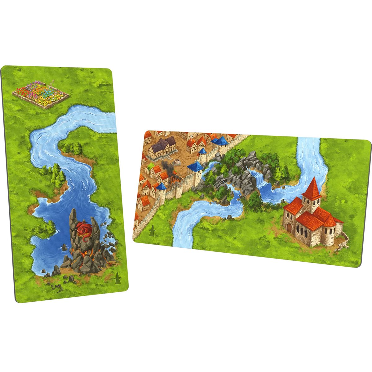 Carcassonne: Exp 3: Dragon &amp; Fairy (EN) - Refresh