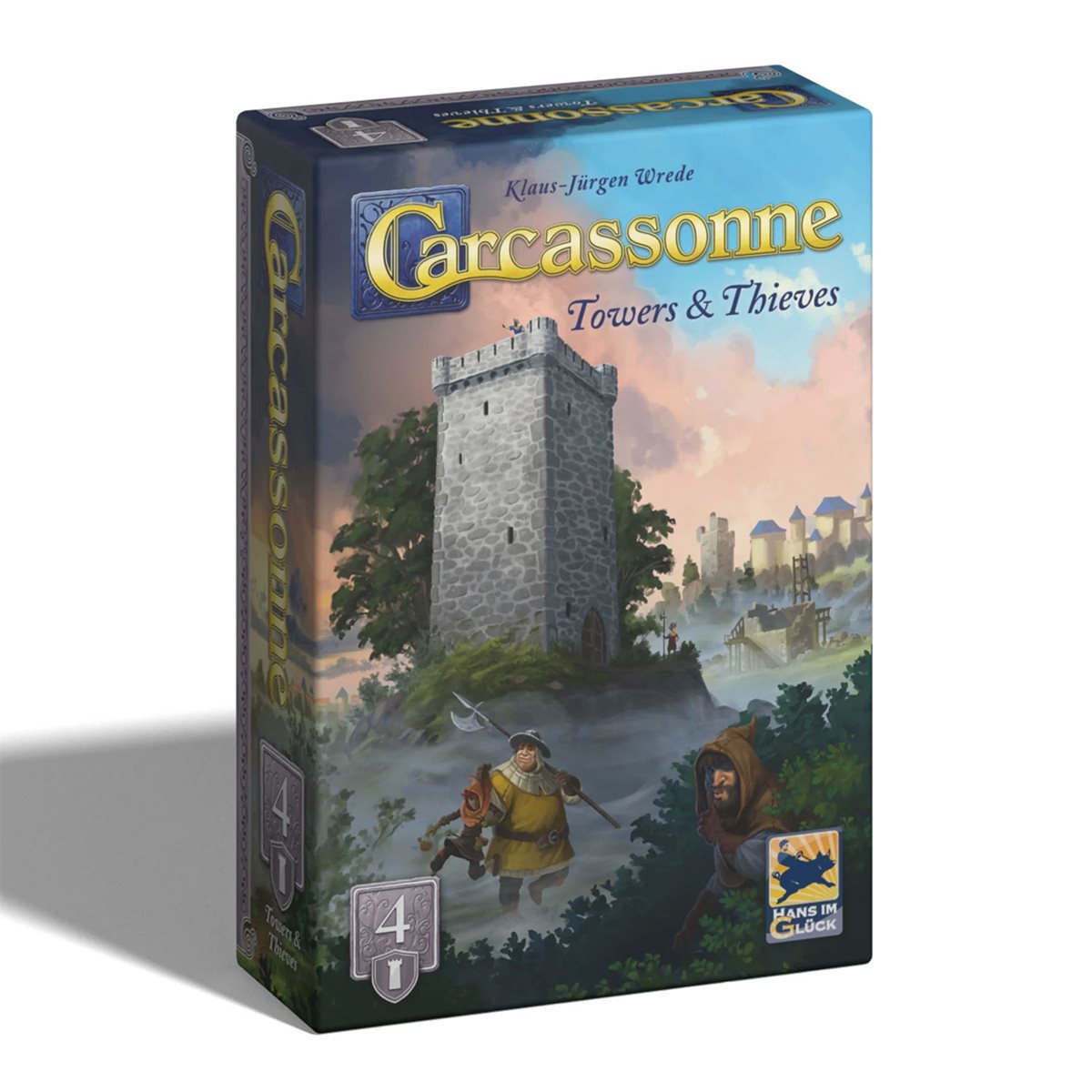 Carcassonne: Exp 4: Towers &amp; Thieves (EN) - Refresh
