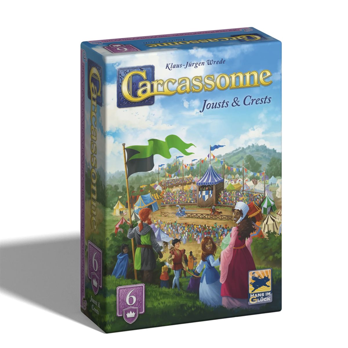 Carcassonne : Ext 6 : Les Joutes et les Blasons (FR) - Actualiser