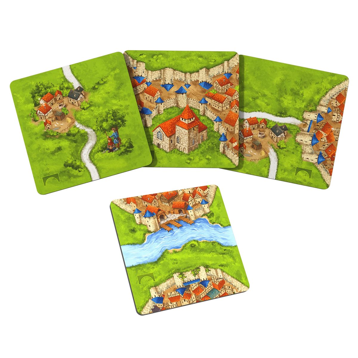 Carcassonne: Exp 8: Castles &amp; Bridges (EN) - Refresh