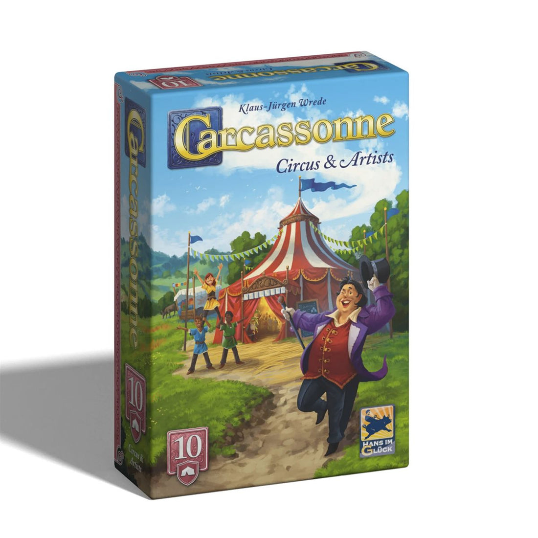 Carcassonne: Exp 10: Circus &amp; Artists (EN) - Refresh