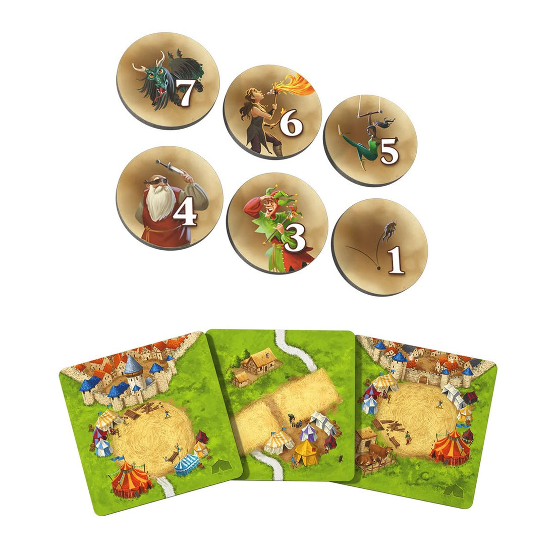 Carcassonne: Exp 10: Circus &amp; Artists (EN) - Refresh