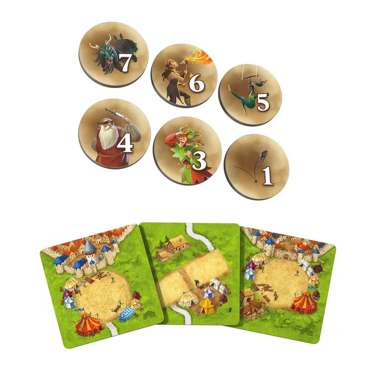 Carcassonne: Exp 10: Circus &amp; Artists (EN) - Refresh