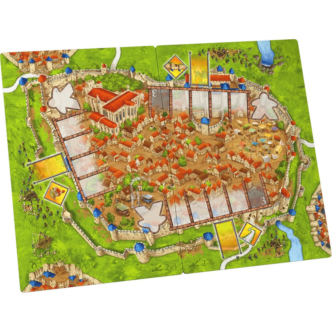 Carcassonne: Exp 7: Siege &amp; Defence (EN) - Refresh