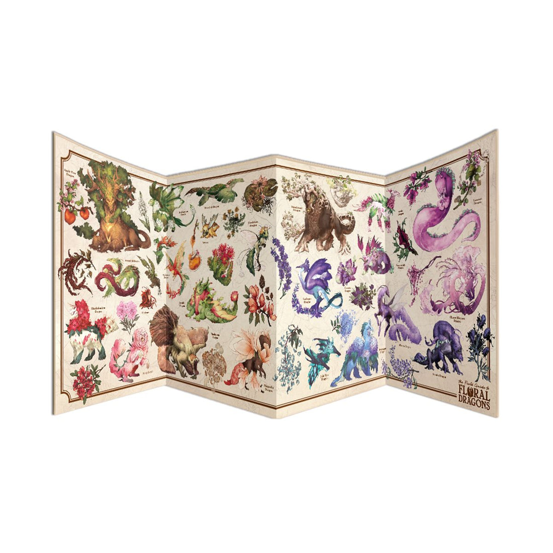 The Field Guide to Floral Dragons: GM Screen