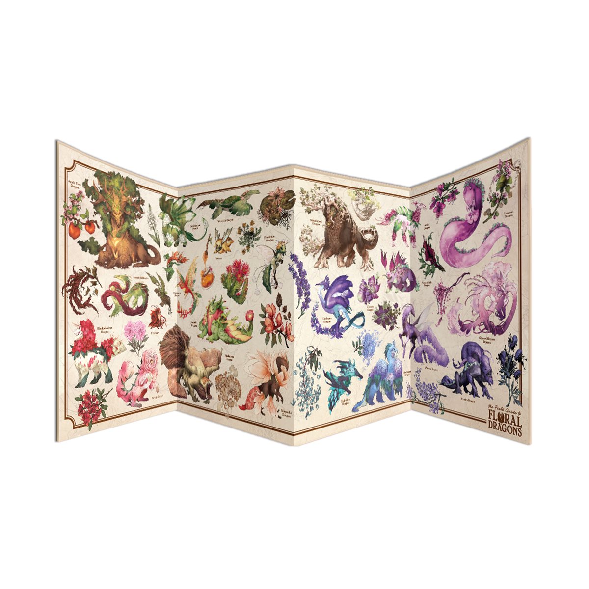 The Field Guide to Floral Dragons: GM Screen