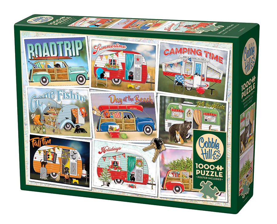 Puzzle: 1000 Hitting the Road
