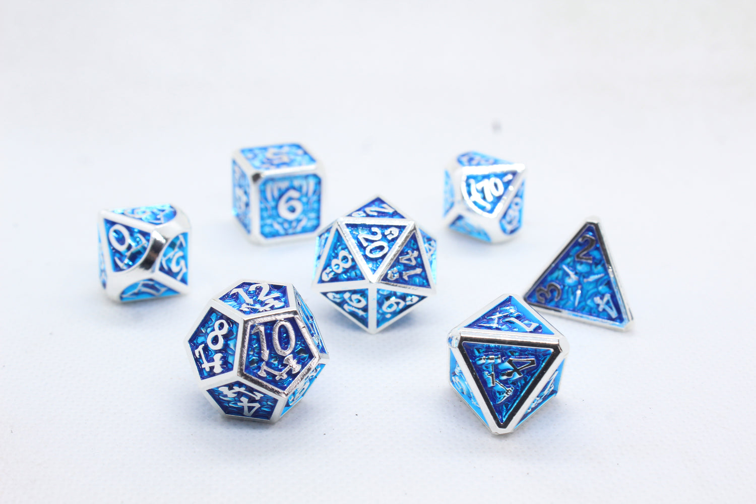 Metal Dice: Scale Mail Cobalt