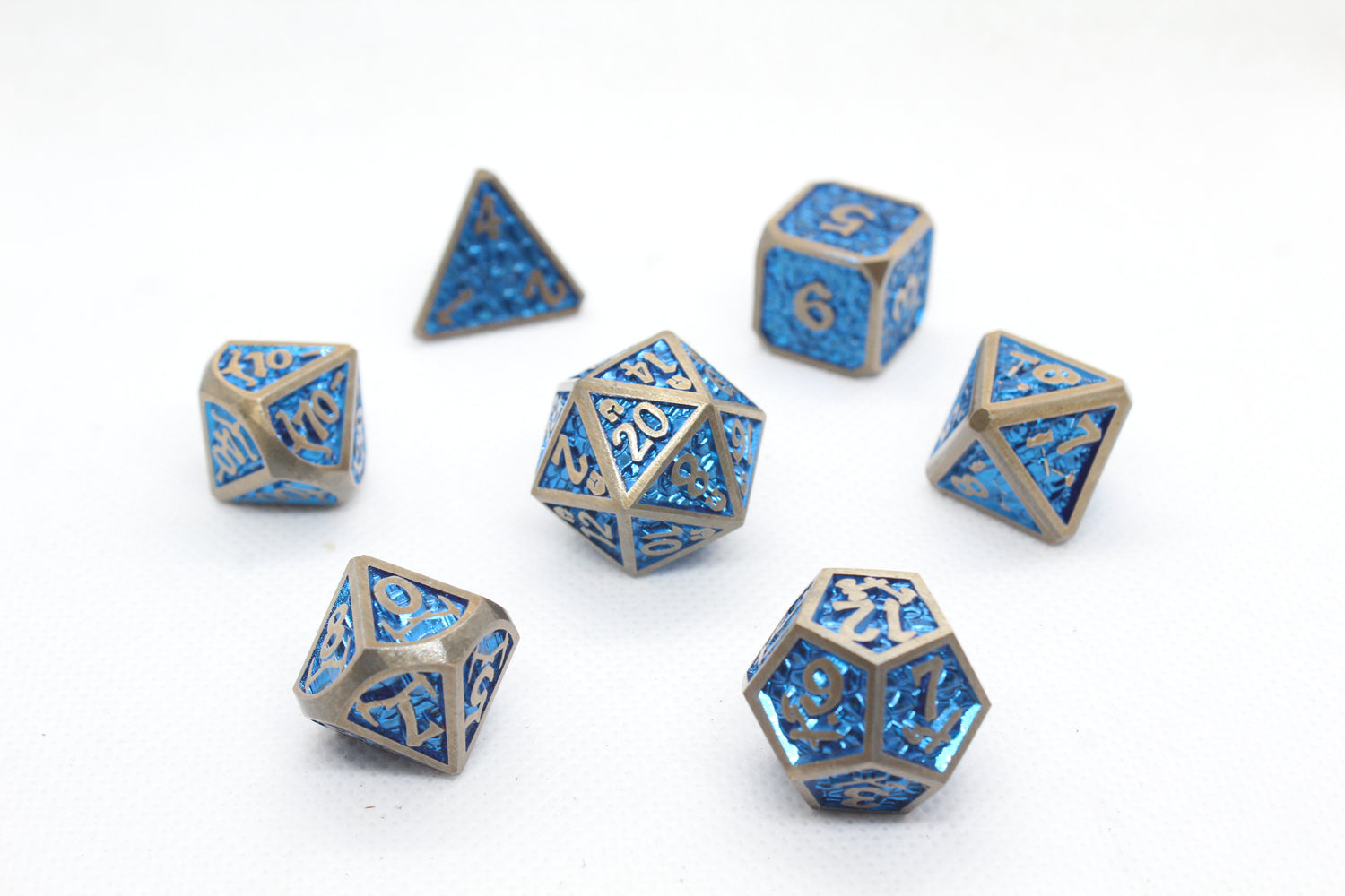 Metal Dice: Scale Mail Light Blue