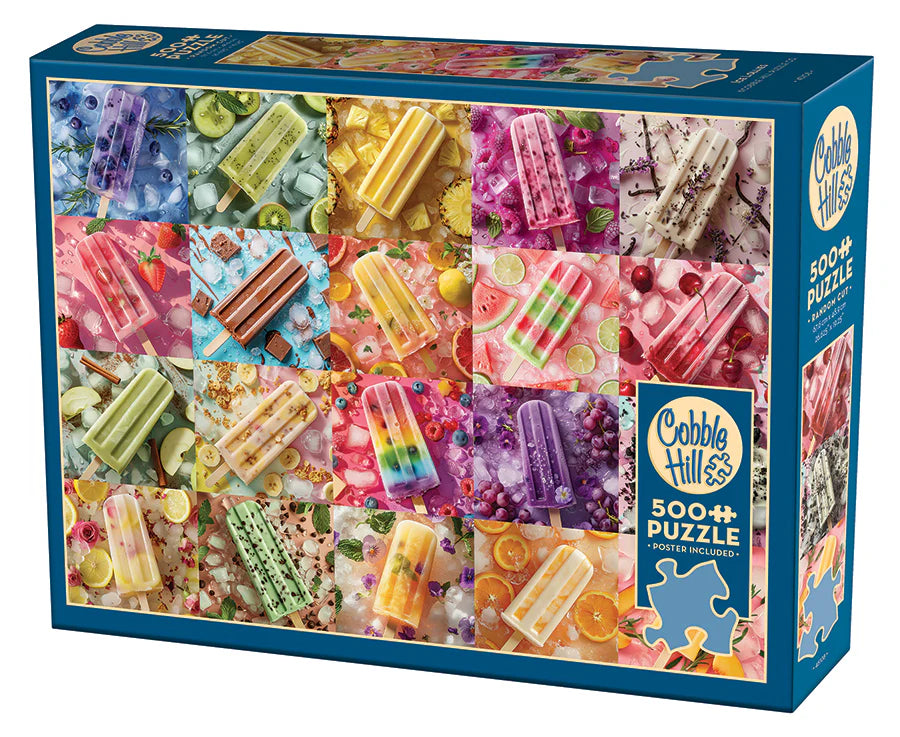 Casse-tête : 500 bâtonnets glacés