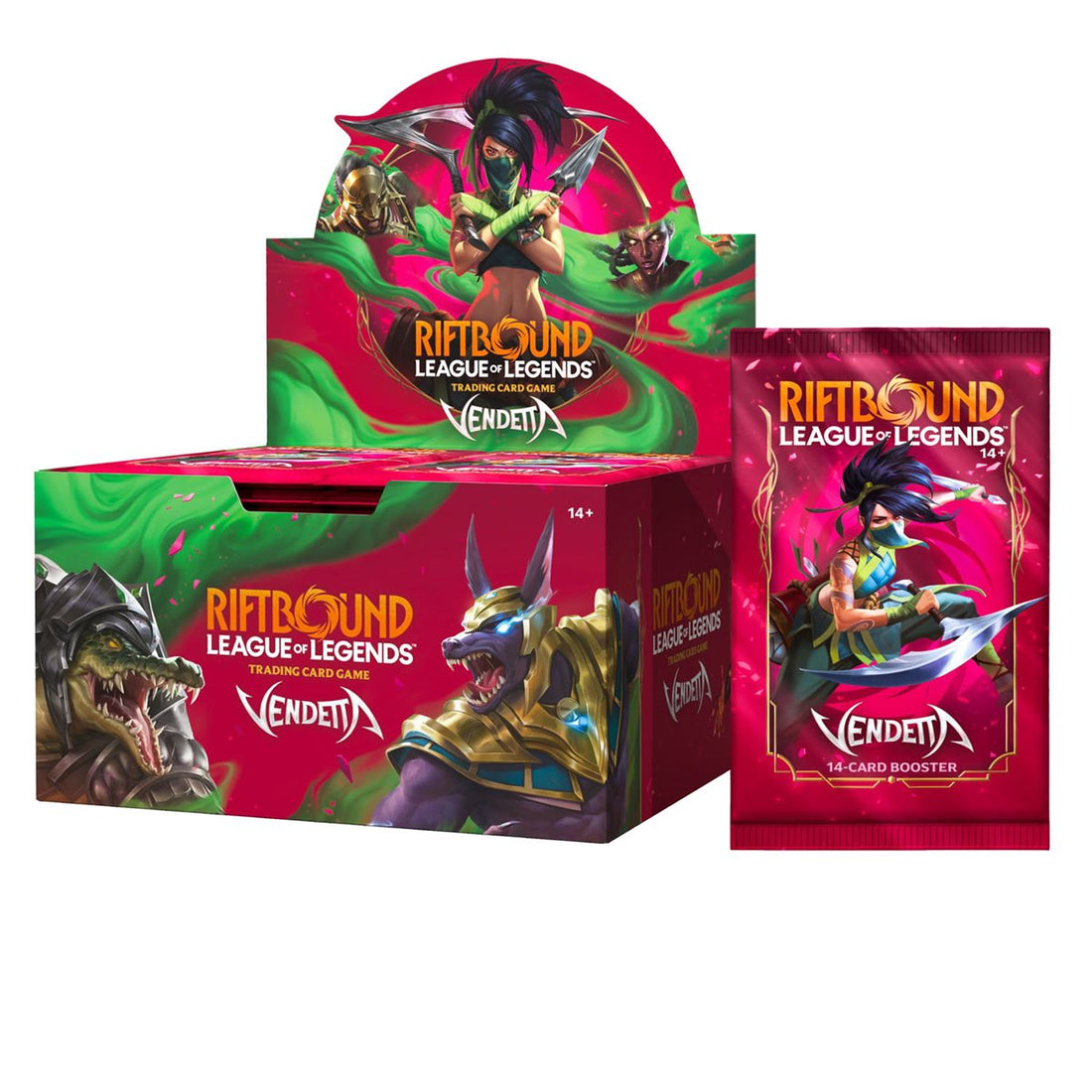 Riftbound - League of Legends TCG - Vendetta - Booster Display