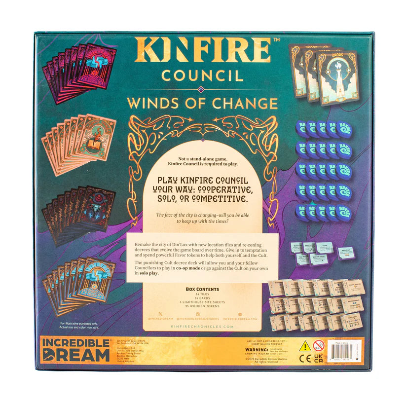 Kinfire Council: The Winds of Change Expansion