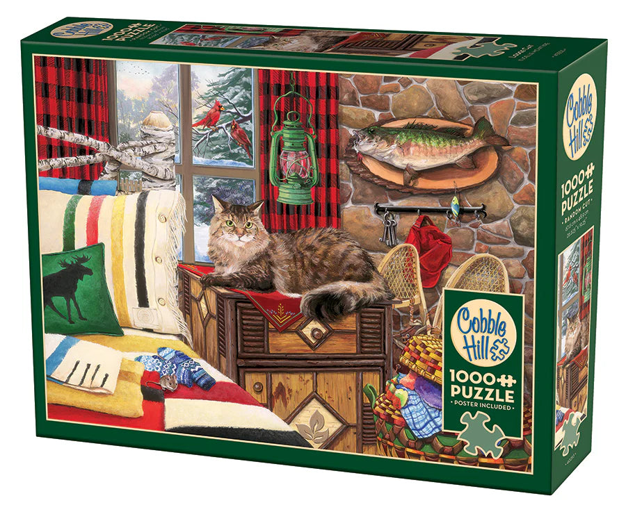 Puzzle: 1000 Lodge Cat