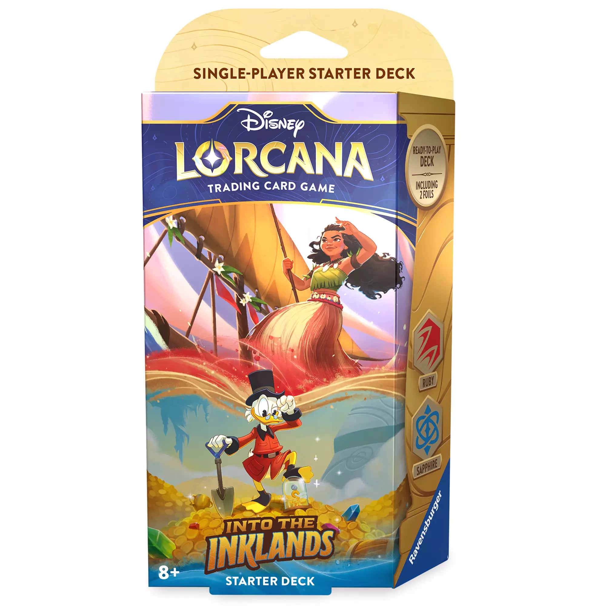 Disney Lorcana: Into the Inklands: Starter Deck - Scrooge McDuck/Moana