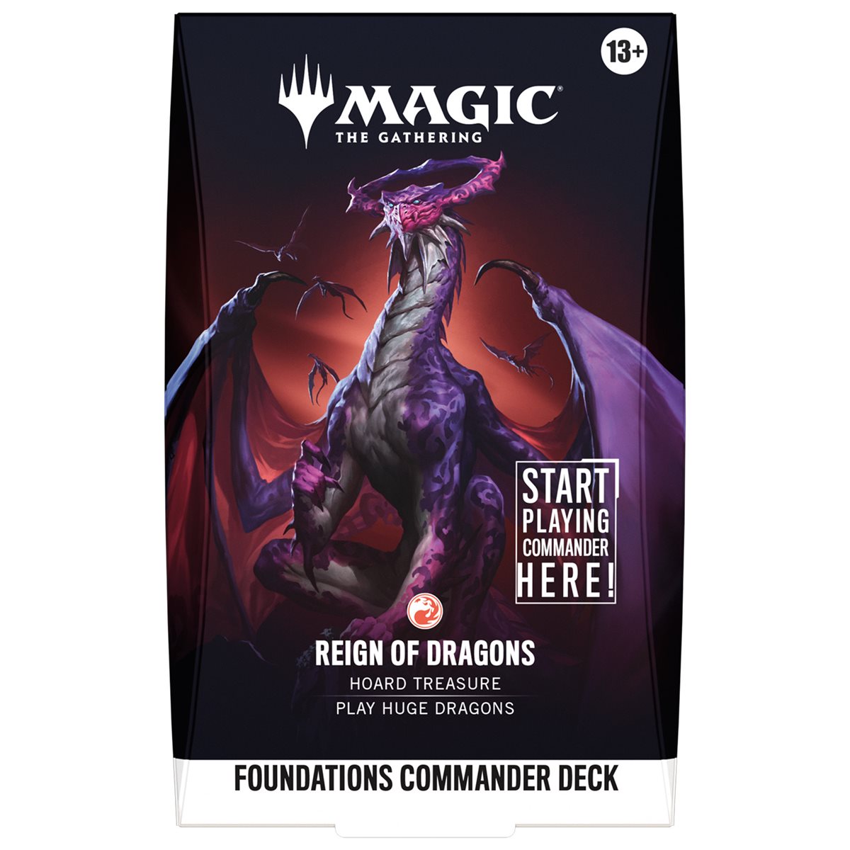 Magic: The Gathering - Foundations Commander Deck: Reign of Dragons