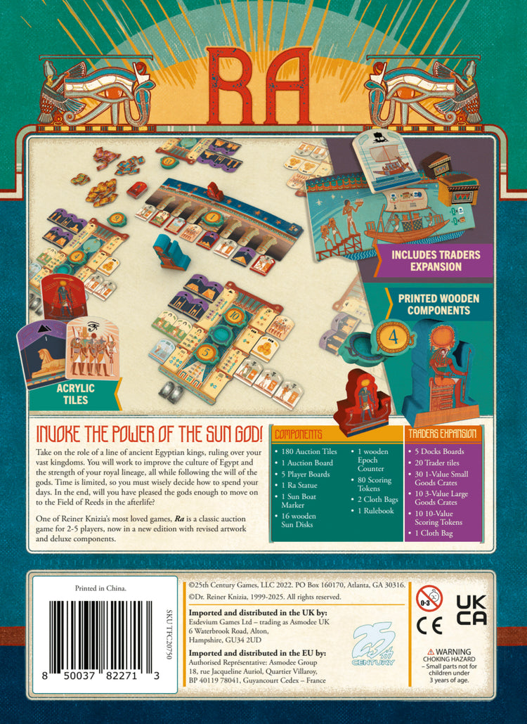 RA Board Game Acrylic Edition w/ Traders Expansion