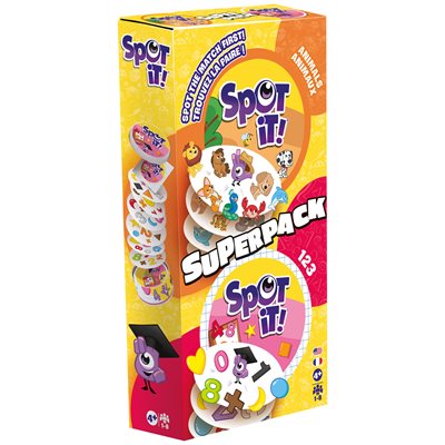 Spot It! - Super Pack Animals/1,2,3