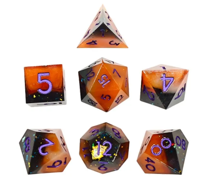Sharp Edge Resin Dice: Spook