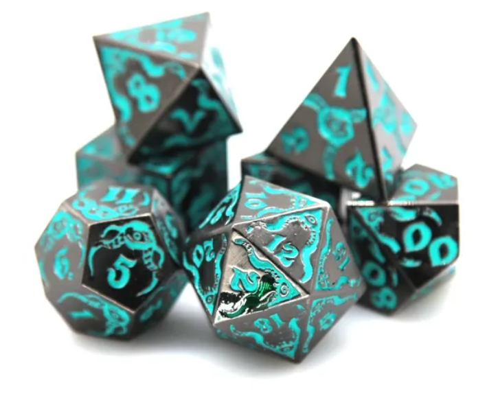 Metal Dice - Cthulhu&