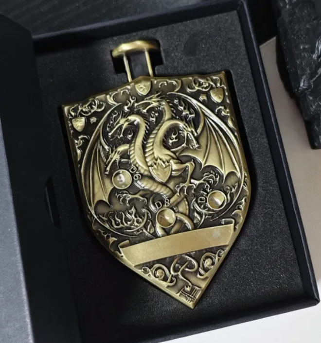 Rolling Metal Dice: Gold
