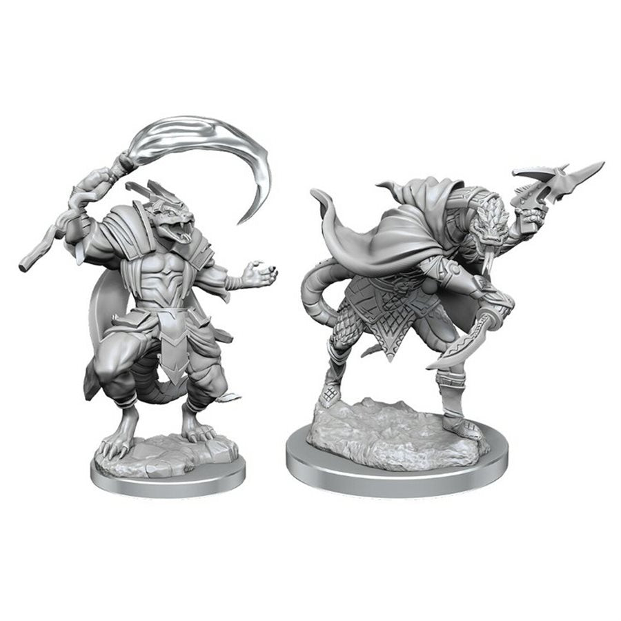 Pathfinder Deep Cuts Unpainted Miniatures: Serpentfolk