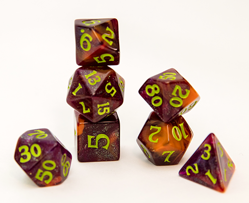 Baron Smellybones Scented Pumpkin King Dice