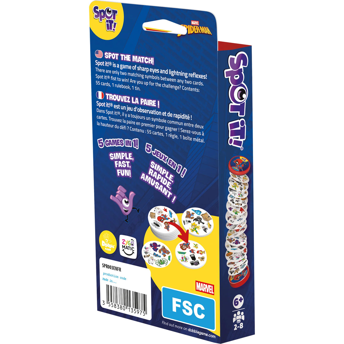 Spot It! - Spiderman