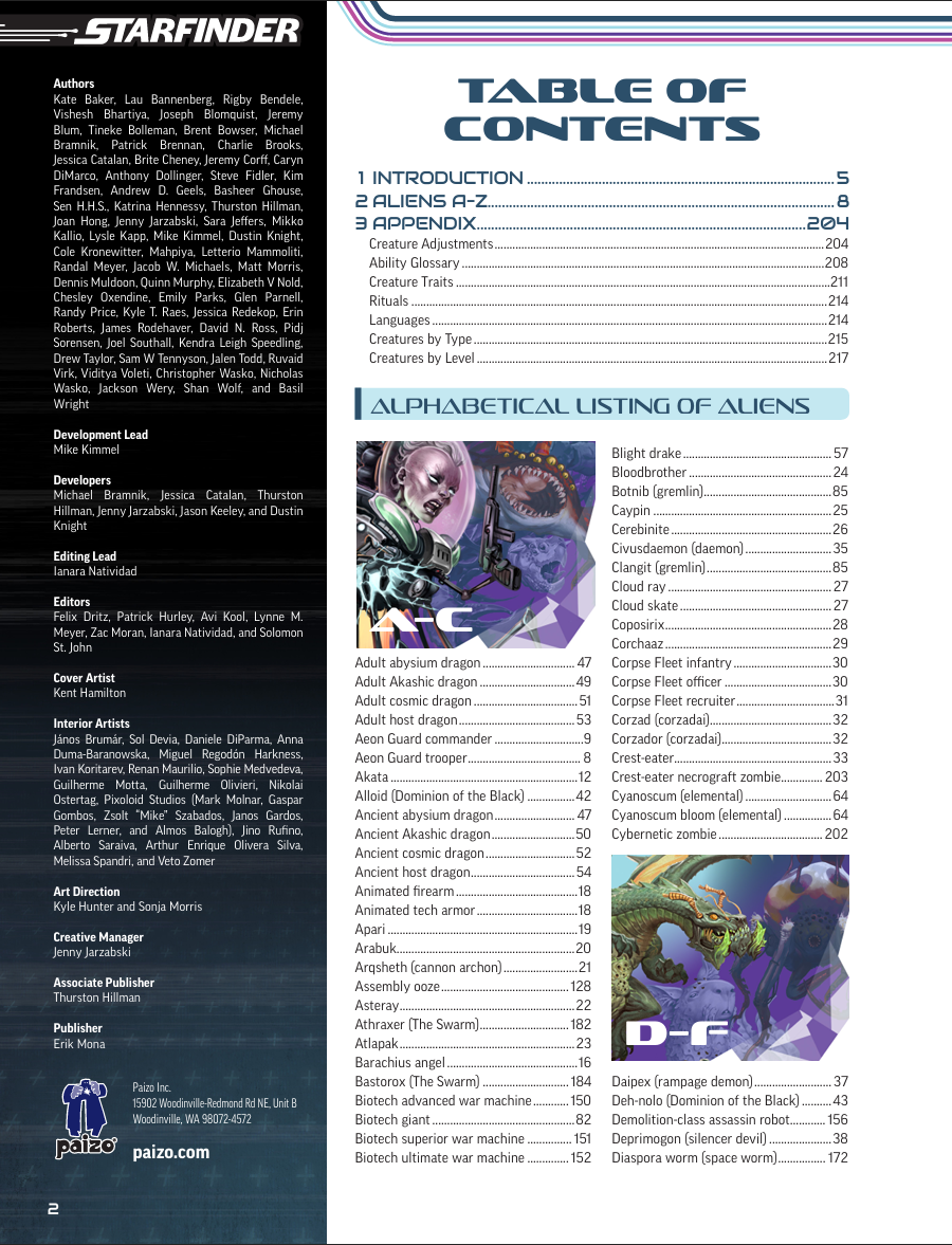 Starfinder Alien Core (S2)