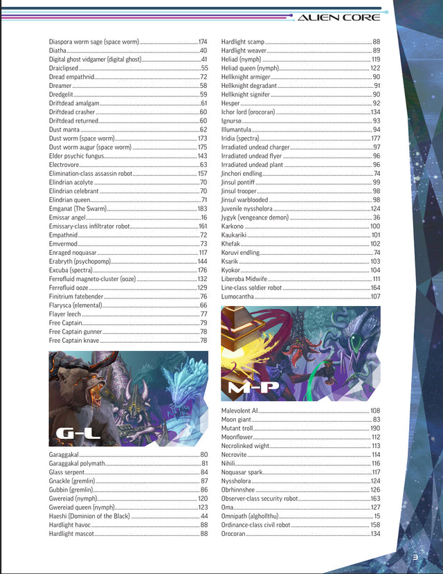 Starfinder Alien Core (S2)