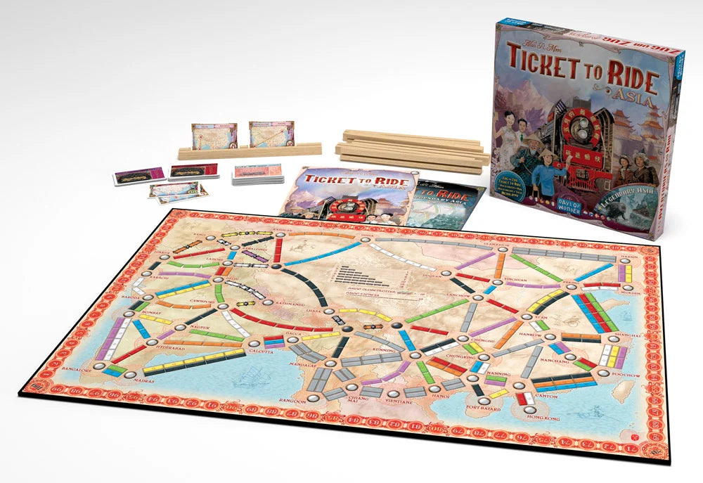 Ticket to Ride: Map Collection: Volume 1 - Team Asia &amp; Legendary Asia