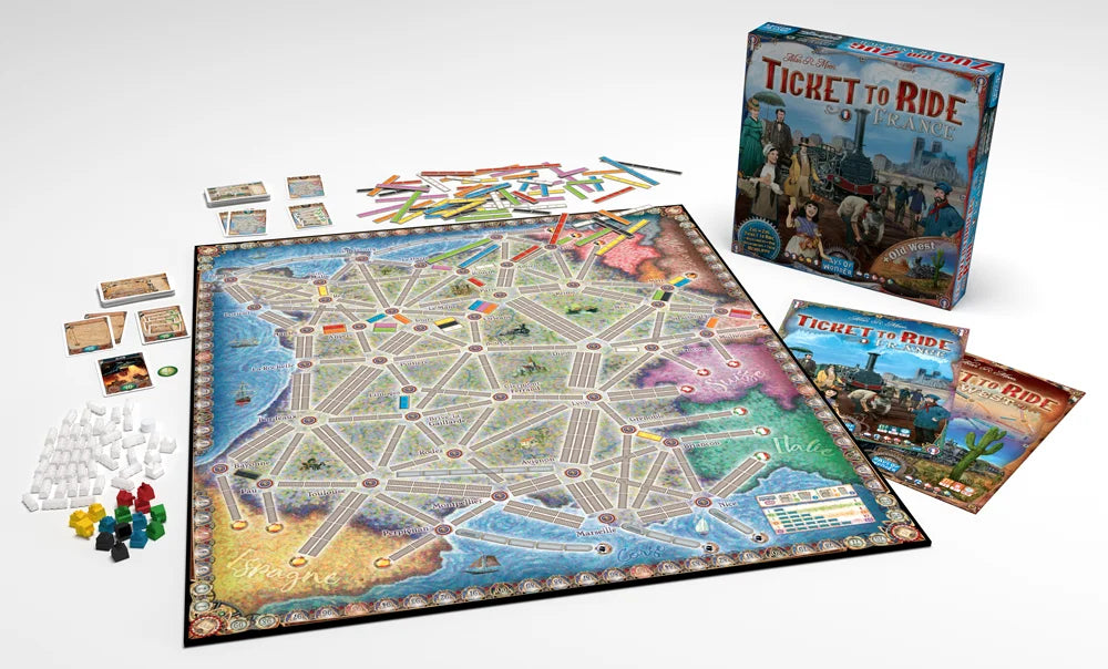 Ticket to Ride: Map Collection: Volume 6 - France/Old West