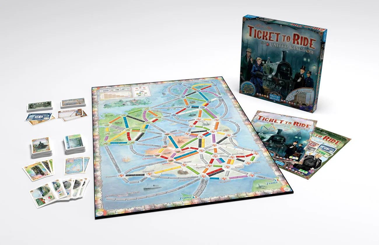 Ticket to Ride: Map Collection: Volume 5 - United Kingdom and Pennsylvania