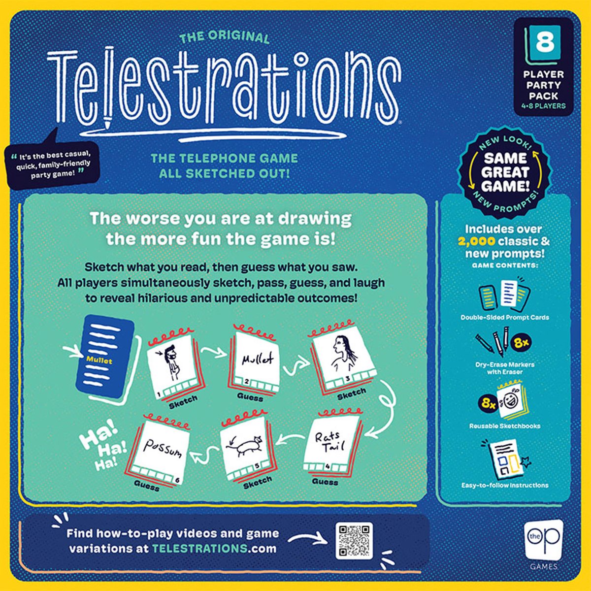 Telestrations® 8 Player - The Original