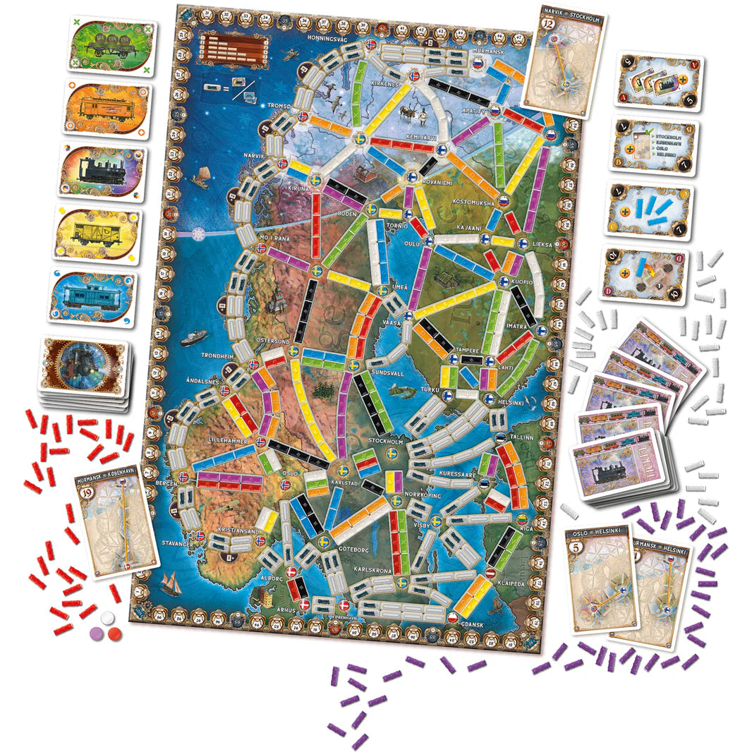 Ticket to Ride - Aurores Boréales
