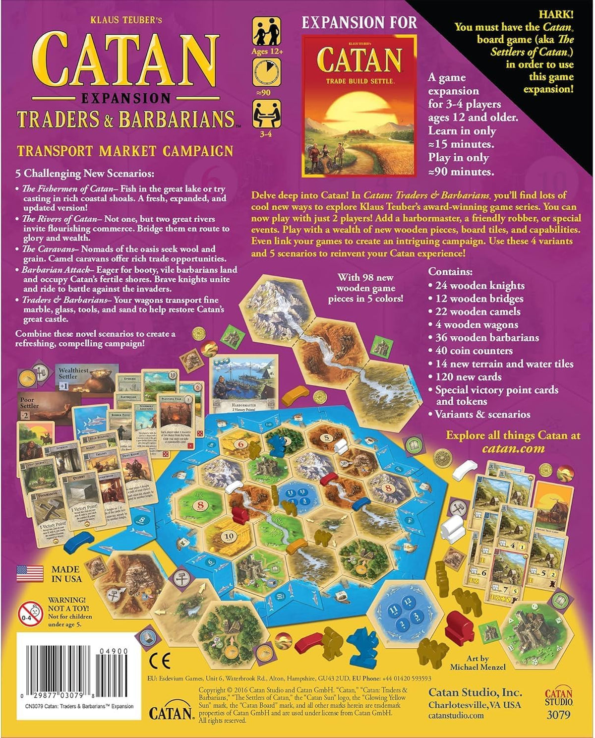CATAN Exp: Marchands et Barbares 6e