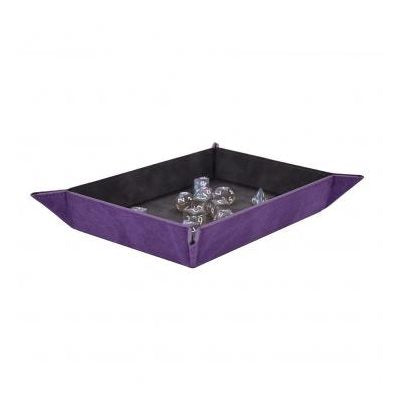 Dice Tray: Foldable Dice Rolling Tray: Amethyst