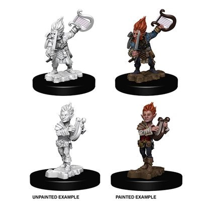 Pathfinder Battles Deep Cuts Unpainted Miniatures: Wave 5: Gnome Male Bard