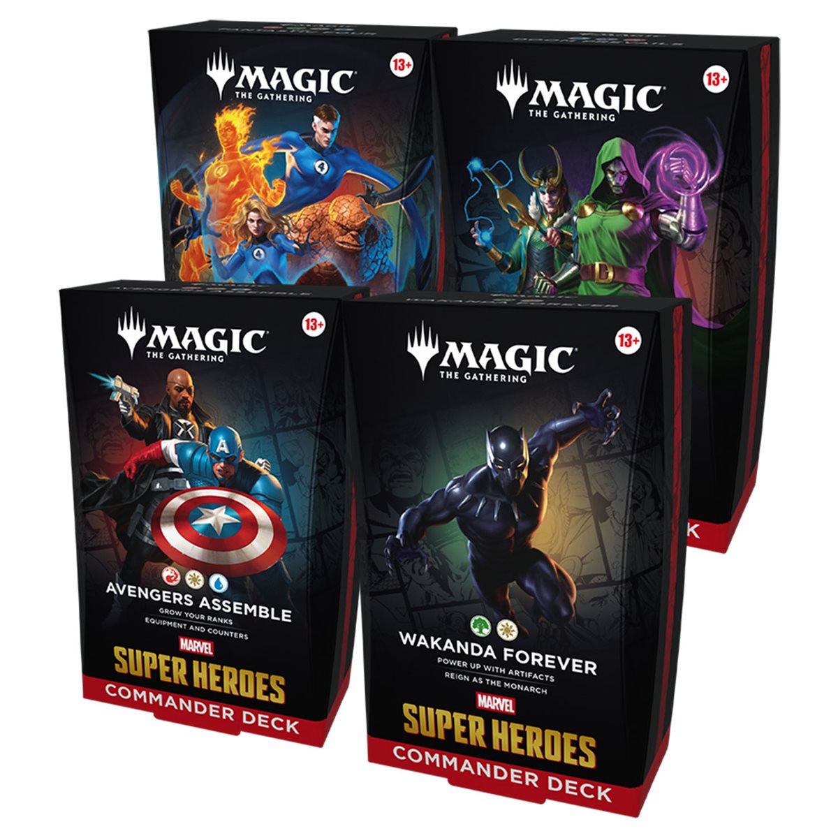 Magic: The Gathering - Marvel Super Heroes - Commander Deck (Bundle)