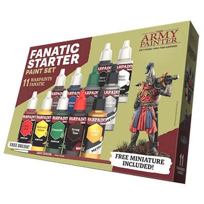Army Painter : Peintures de guerre Fanatic : Set de démarrage