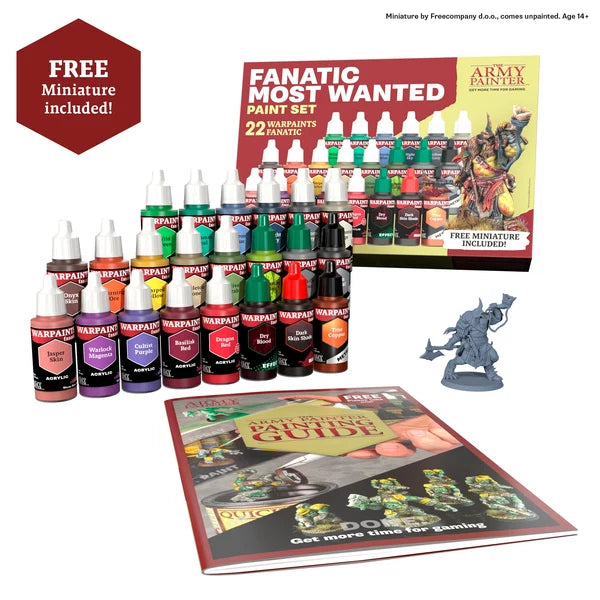The Army Painter: Warpaints Fanatic: Most Wanted Paint Set