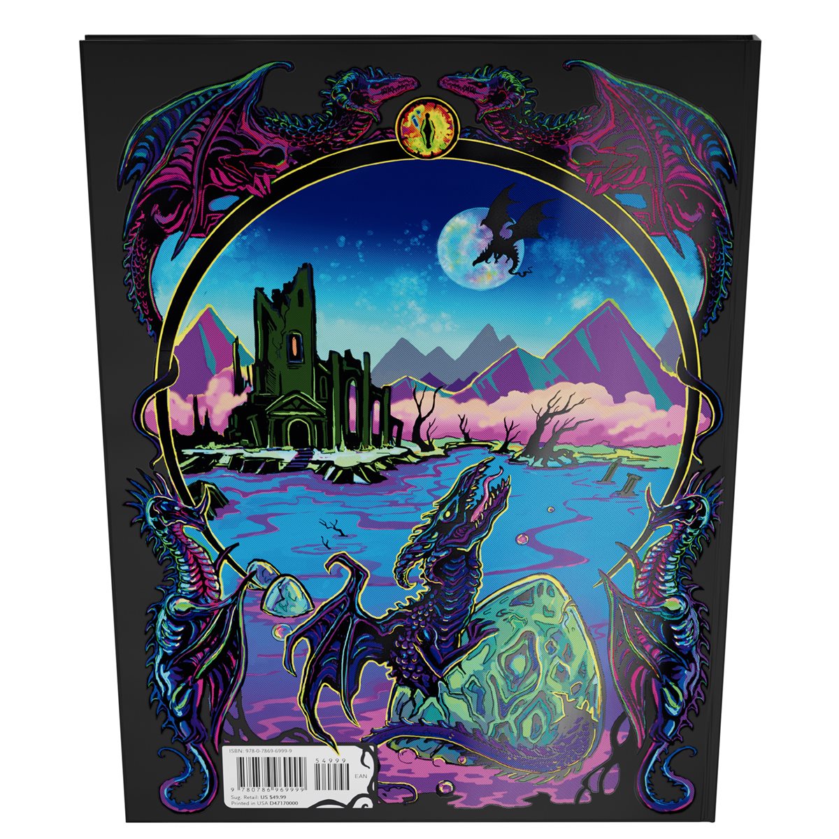 Donjons &amp; Dragons : Les antres du dragon (Couverture alternative)