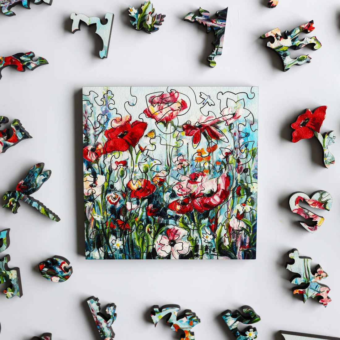 Mini StumpCraft Jigsaw Puzzle: Blooming Hope