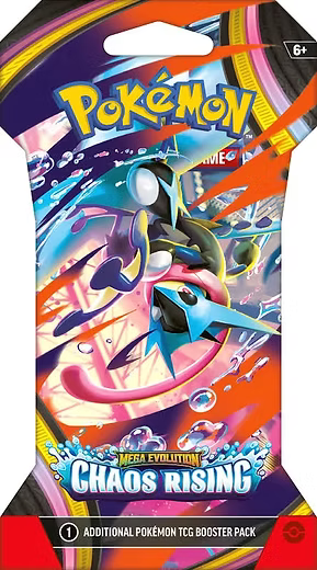 Pokemon ME04 Chaos Rising Sleeved Booster