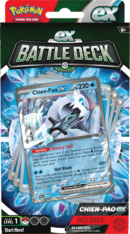 Pokemon Battle Deck Chien-Pao Ex / Tinkaton Ex