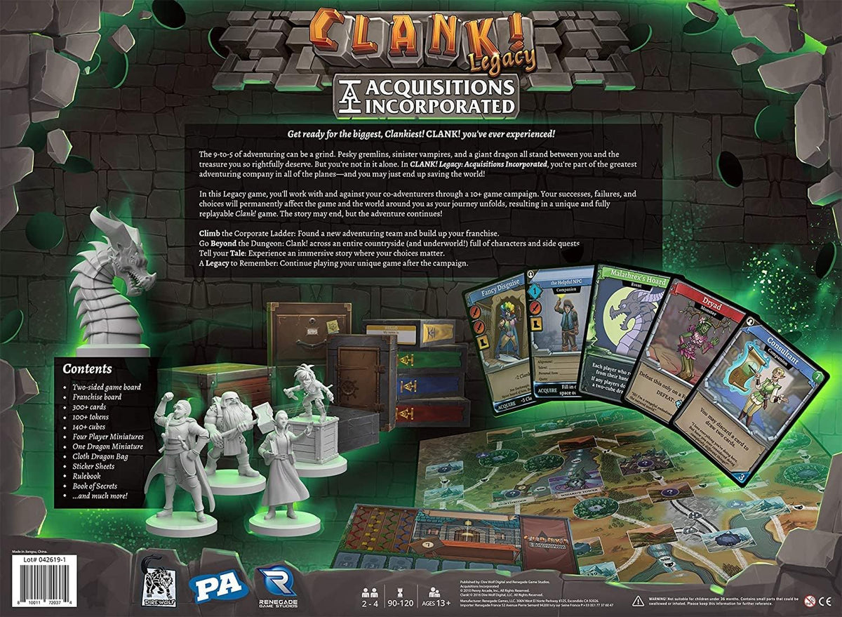 CLANK! Héritage Acquisitions Incorporated