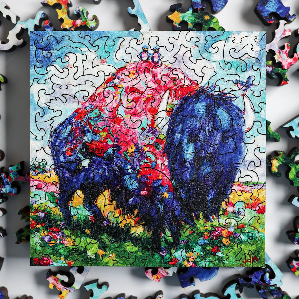 Mini StumpCraft Jigsaw Puzzle: In Good Company
