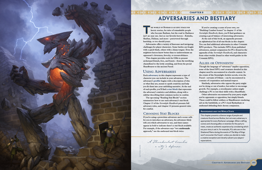 Cosmere RPG Stormlight World Guide