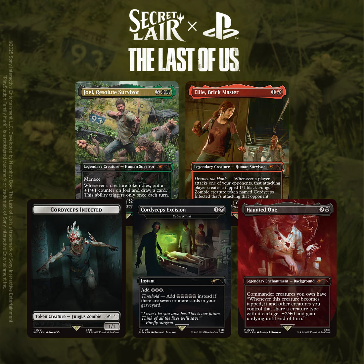Magic: The Gathering - Secret Lair: Playstation: The Last of Us Part I: Chasing Hope